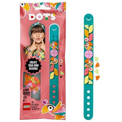 Lego dots le bracelet oiseaux amoureux