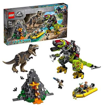 LEGO Jurassic World 75938 La bataille du T.rex contre le Dino-Mech