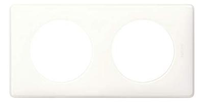 LEGRAND Celiane plaque 2 postes aluminium