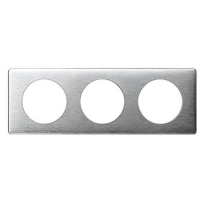 Plaque 3 Postes Legrand Bri-405906