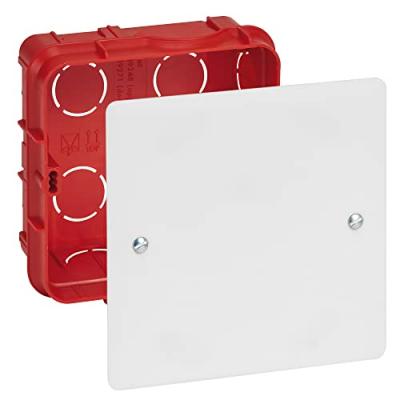 LEGRAND - Bo&icirc;te &agrave; encastrer pour mur plein 85X85X40 mm