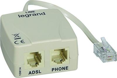 LEGRAND Filtre ADSL pour prise RJ 45