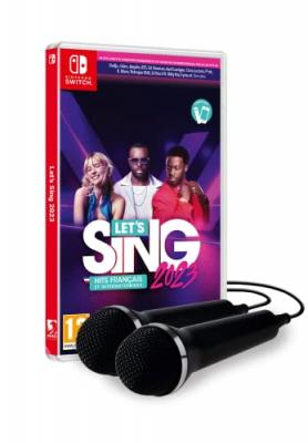 Let's Sing 2023 + 2 Micros Edition Bundle Nintendo Switch 