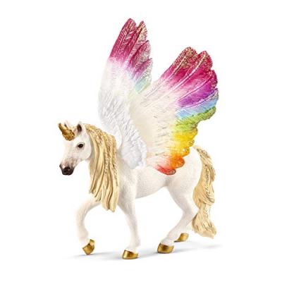Schleich - Licorne ail&eacute;e arc-en-ciel
