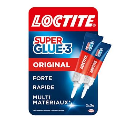 Super glue 3 Loctite - Liquide 2 x 3 g