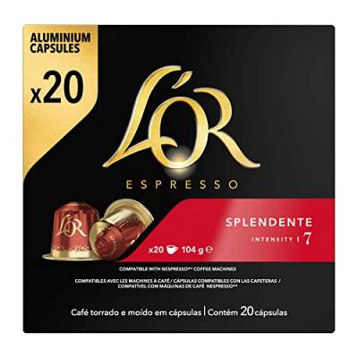 Capsule caf&eacute; L'or E SPLENDENTEx20