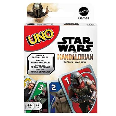 Star Wars Uno Mandalorian Multicolore