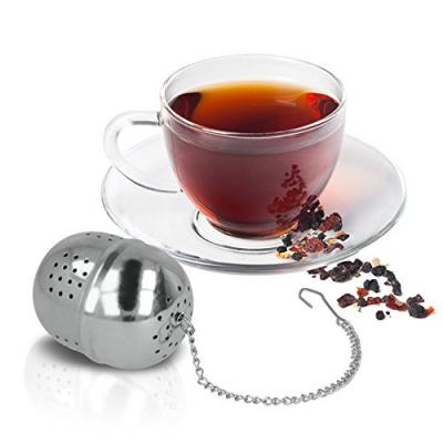 Boule &agrave; th&eacute; - inox - ovale