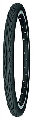 Pneu city 24 x 1.75 michelin city-j noir-blanc tr (47-507) 
