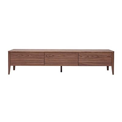 Meuble TV vintage noyer 3 tiroirs L180 cm BENJA - Noyer