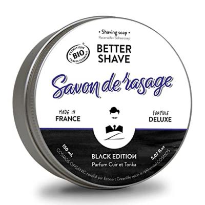 Savon de rasage Better Shave - Black Edition - Monsieur Barbier