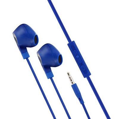 Ecouteurs intra auriculaire avec micro 1,2 m - bleu - 493160 MOOOV 