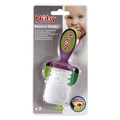 Nuby-3 filets de rechange pour