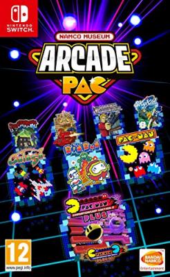 Namco museum arcade pac switch