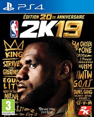 Nba 2k19 : Edition 20&egrave;me Anniversaire