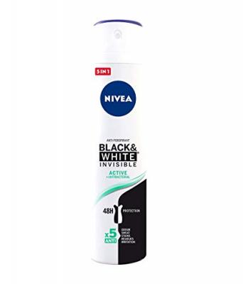 BLACK & WHITE INVISIBLE ACTIVE d&eacute;odorant vaporisateur 200 ml