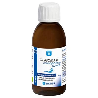 Nutergia - Oligomax Manganese Cuivre 150ml Nutergia