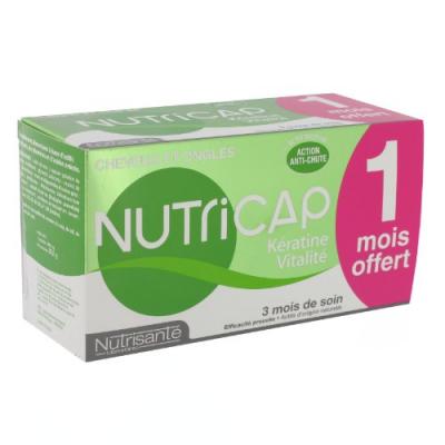 Vitavea Nutricap K&eacute;ratine Vitalit&eacute; - Bo&icirc;te 90 g&eacute;lules