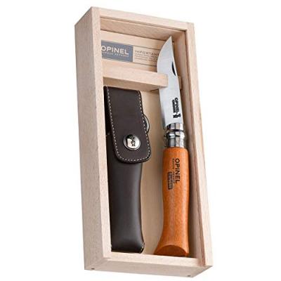 Opinel Plumier n&deg;8 carbone et gaine