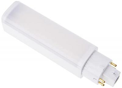 Ampoule tubulaire LED Dulux D/E d&eacute;poli G24Q2 7W=18 chaud 148 mm 