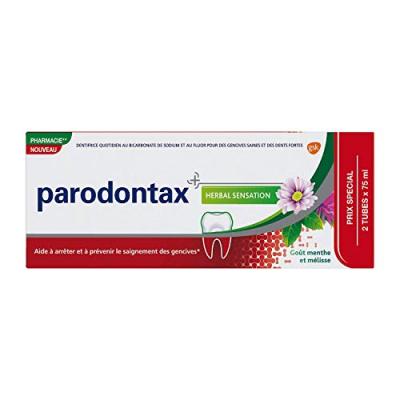 Parodontax Dentifrice Herbal Sensation Lot de 2 x 75ml