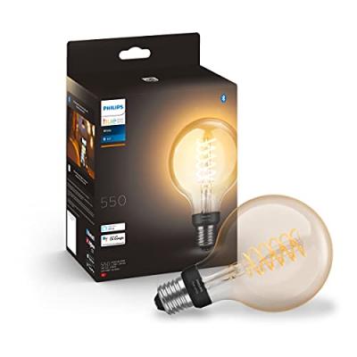 White - Ampoule 9W Filament Globe E27 X1