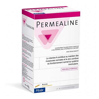 PileJe Permealine Saveur Orange 20 Sticks