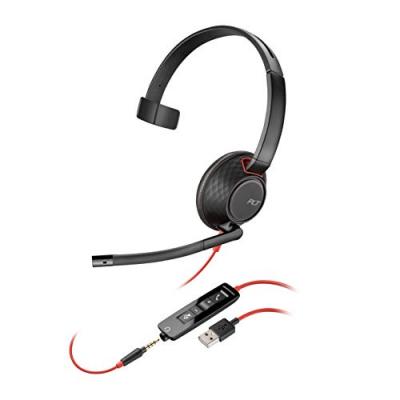 Poly blackwire 5210 usb-a + jack 3.5