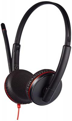 POLY Blackwire C3225 casque USB-A+Jack -2 &eacute;couteurs