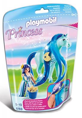 6169 Princesse bleuet et cheval - Playmobil