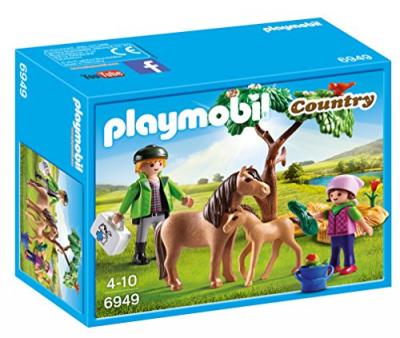 6949 V&eacute;t&eacute;rinaire avec enfants - Playmobil