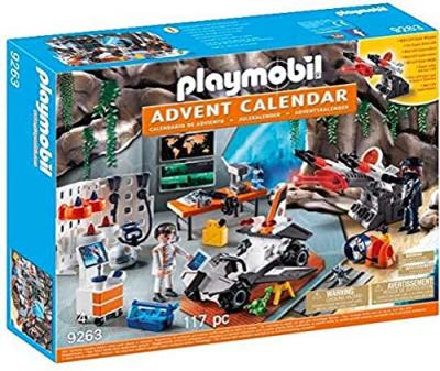 9263 Calendrier de l'Avent Top Agents Playmobil