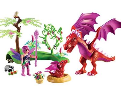 9134 Gardienne des f&eacute;es avec dragons