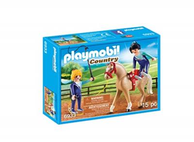 6933 country - voltigeuses et cheval