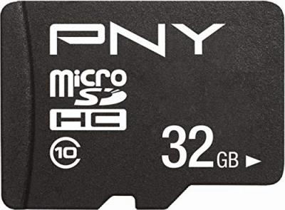 PNY Carte m&eacute;moire MICROSD 32GB PERFORMANCE PLUS C10
