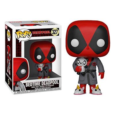 Figurine Funko Pop Marvel Deadpool en peignoir