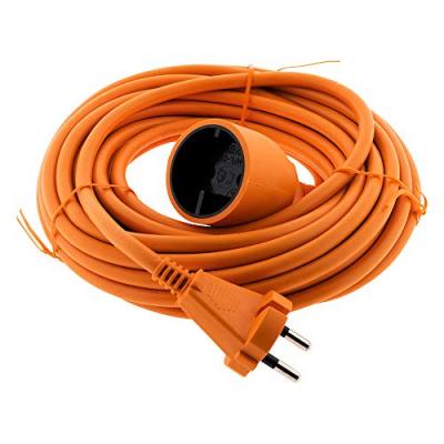 Prolongateur 16A HO5VV-F 2P Sans Terre 2x1,5mm&sup2; Orange