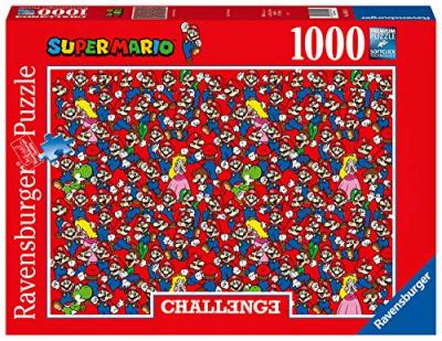 Puzzle 1000 pi&egrave;ces Challenge Ravensburger Super Mario 