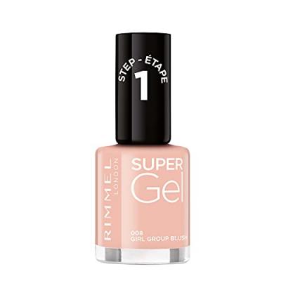 Rimmel Super Gel Nail Polish 008 Girl Group Blush 12ml