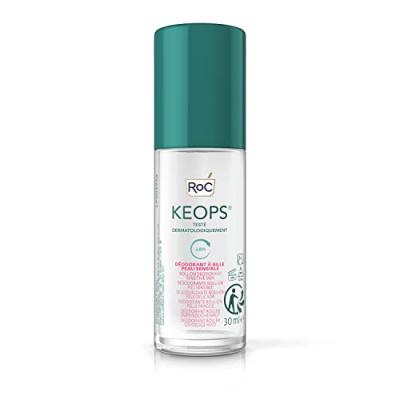 Roc KEOPS SENSITIVE - D&eacute;odorant Roll-On 48h - Peaux Sensibles, 30ml