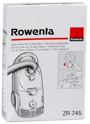 Sacs x6 + 1 microfiltre pour aspirateur dymbo rowenta - 683511 
