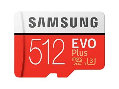 Samsung EVO PLUS 512 Go avec adaptateur