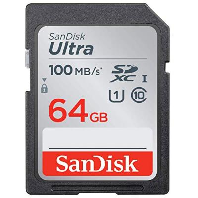 Carte m&eacute;moire SD Sandisk SD ULTRA SDHC 64G