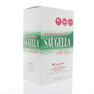 Saugella Cotton Touch Prot&egrave;ge-Slips X40 - Bo&icirc;te 40 prot&egrave;ge-slips