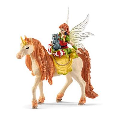 F&eacute;e marween avec une licorne scintillante