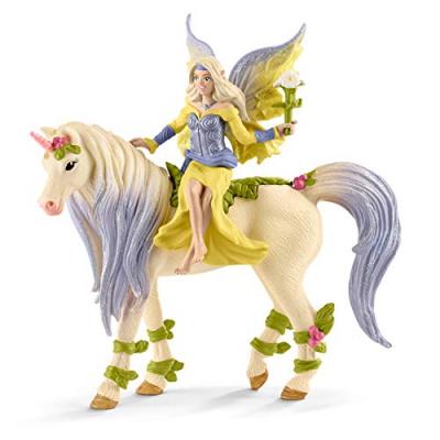 F&eacute;e sera avec la licorne aux fleurs