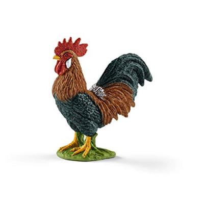 Schleich- Figurine Coq Farm World, 13825, Multicolore