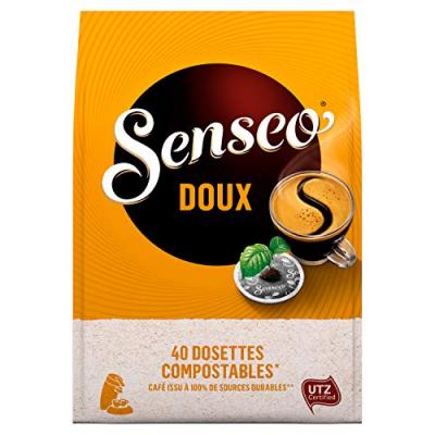 Senseo Caf&eacute; doux - 40 dosettes souples
