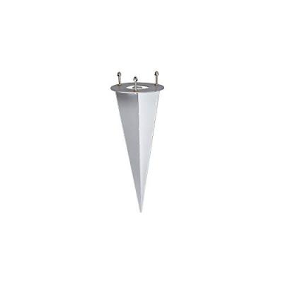 Piquet pour luminaires de jardin, acier zingu&eacute;