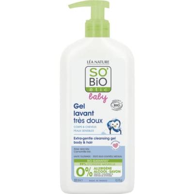 Gel lavant tr&egrave;s doux b&eacute;b&eacute;, bio 